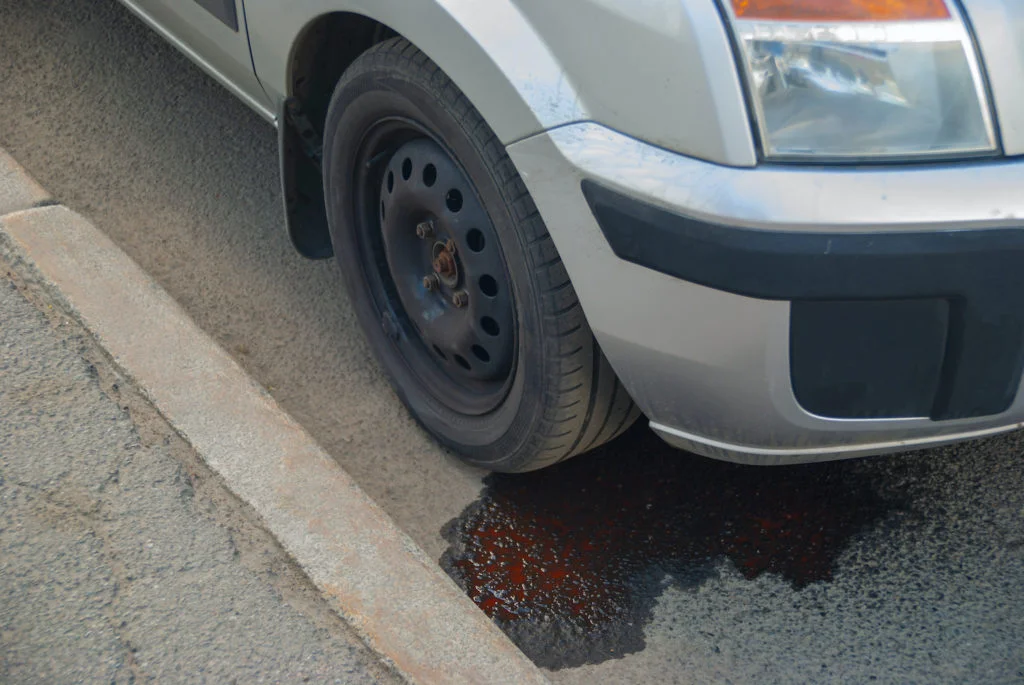 Leaking Power Steering Fluid