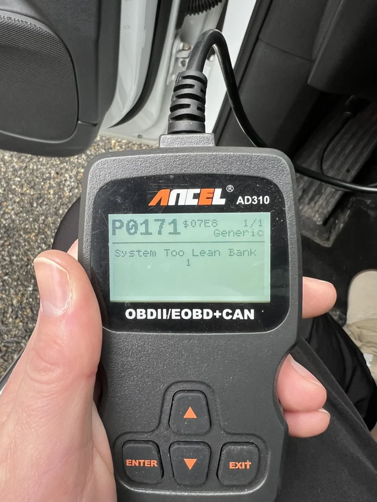 P0171 and P0174 Codes