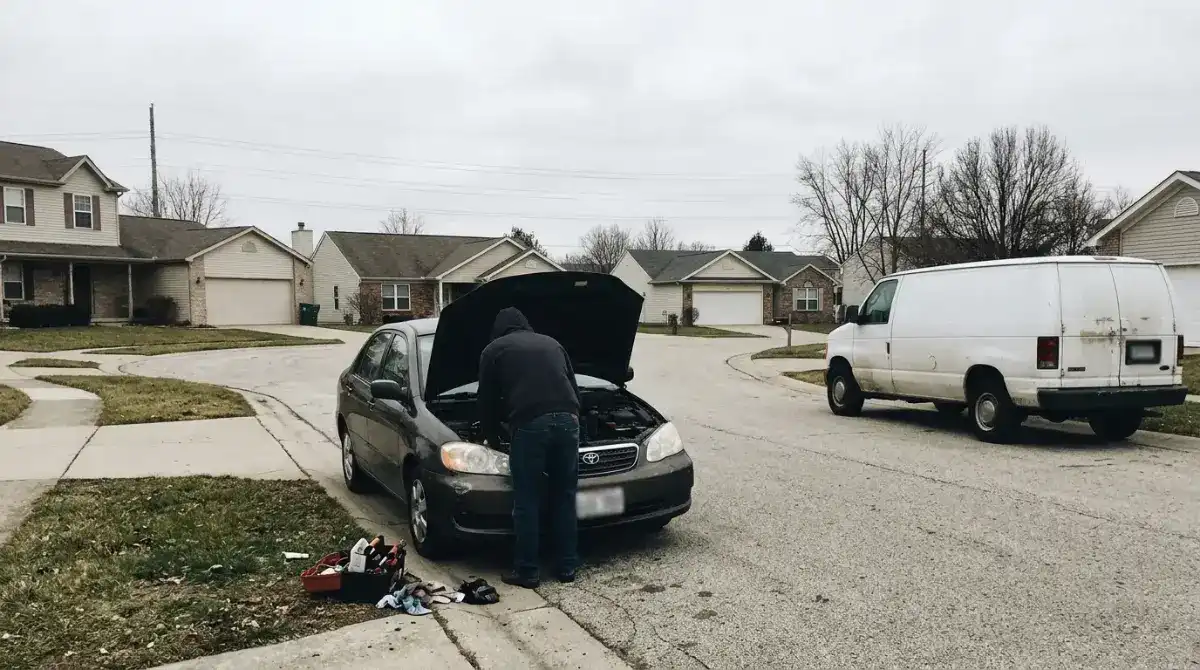 Mobile mechanic work van and tools in Columbia SC